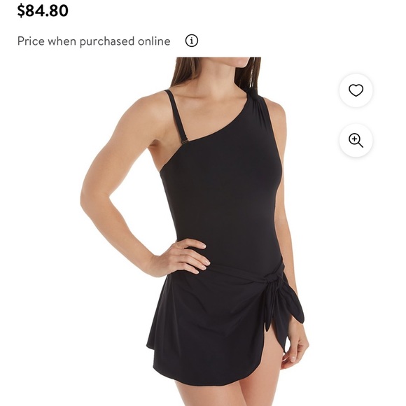 Brand new countours by coco reef black swimsuit - Picture 4 of 4